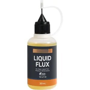 Liquid Solder Flux, 30ml No-Clean Soldering Flux for Electronics,  & Anti-, High Purity Rosin Solder Flux for PCB, Copper,