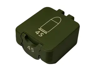 Ammo Case 3D Printed 45ACP 25 Rounds Mini Compact Shooting Range Backpack for Tactical Storage and Transport