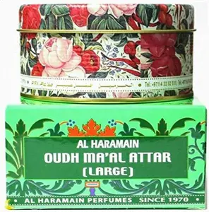 Al Haramain Oudh Ma'Al Attar bakhoor - Exotic Arabic Incense 50 GM