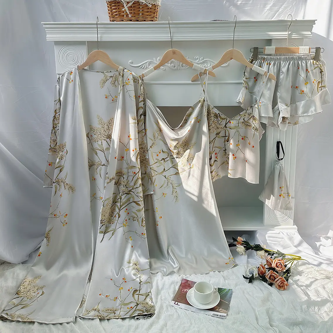 Grey Non Bullet Four Piece Set