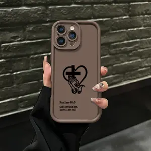 Praying Hands & Cross Design Phone Case, Premium Protection for iPhone 17 Pro Max, 16 Pro Max, 15 Pro, 14, 13, 12, 11 & Samsung Galaxy S25, S24, S23 Series | Ultra-Thin, Shockproof, Lightweight & Durable.