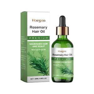 Hoegoa Rosemary Oil Hair Essential Oil Strengthens, Softens And Nourishes Hair Care Rosemary Oil Essential Oil