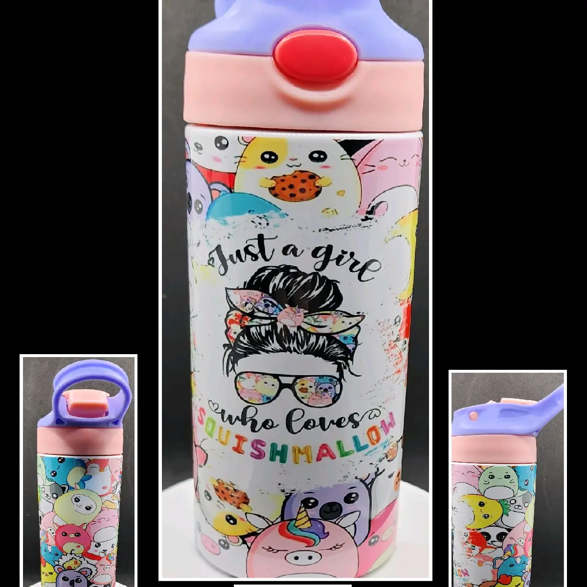 Squishmallows 12oz kids timbler