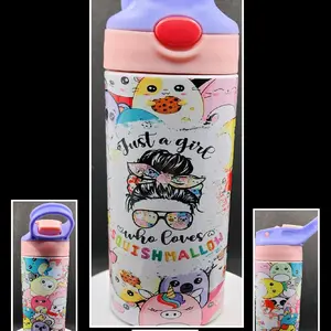 Squishmallows 12oz kids timbler