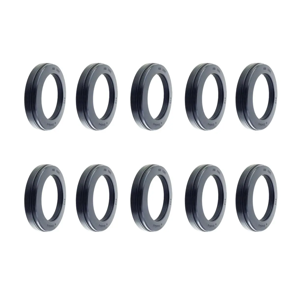 Trailer Axle Wheel Seal, Direct OEM Replacement for Stemco 373-0243 & Freightliner, 10 Pack, 1 lb Bore Component, Shaft: 4.625 In