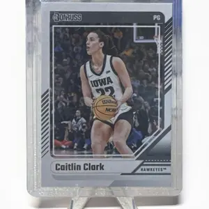 Donruss Caitlin Clark Rookie Collectible Sports Card, Raw Single Trading Card, Collectible Sports Cards