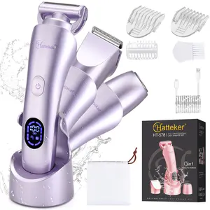 3 in 1 Women's Electric Shaver, Bikini Trimmer, Electric Hair Shaver and Razor, Rechargeable Body and Facial Hair Trimmer, Gentle Hair Removal Tool, Gift for Girl