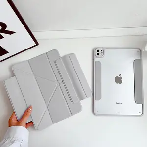 Removable Magnetic Case For iPad A16 11th Air 11 2025 Cover iPad 9.7 Pro 10.5 10.2 9th 10th 10.9 Air 5 4 3 2 mini 6 7 Stand Case