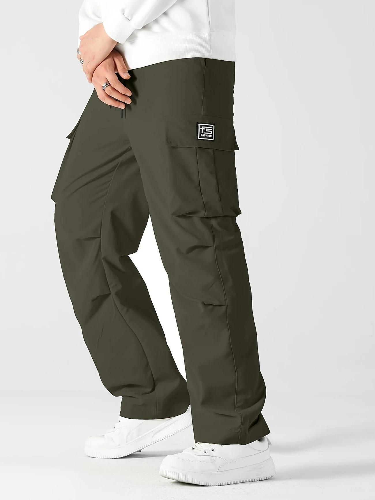 3 Pack Men's Tactical Cargo Pants, Elastic Waistband & Multi-Pocket Design, Perfect for Spring & Summer, Ideal for Outdoor Activities, Trouser, Menswear tiktokshopspringglowup 3 Pack Men's Tactical Cargo Pants, Elastic Waistband & Multi-Pocket Design, Perfect for Spring & Summer, Ideal for Outdoor Activities, Trouser, Menswear tiktokshopspringglowup