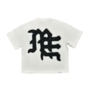 Mixed Emotion “End” Rhinestone Tee
