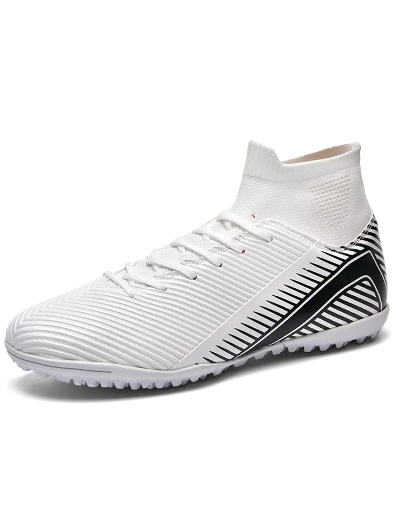 Youth Sports Football Shoes, Football Boots, School Students Boys Girls Training Soccer Cleats, Anti-Slip TF Nails, Lightweight Comfortable, All-Season Use