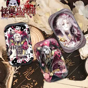 3pcs/set Game The Freak Circus Figure Pierrot Harlequin Brooches Tinplate Lapel Badge Backpack Decoration Pins Accessories Prop
