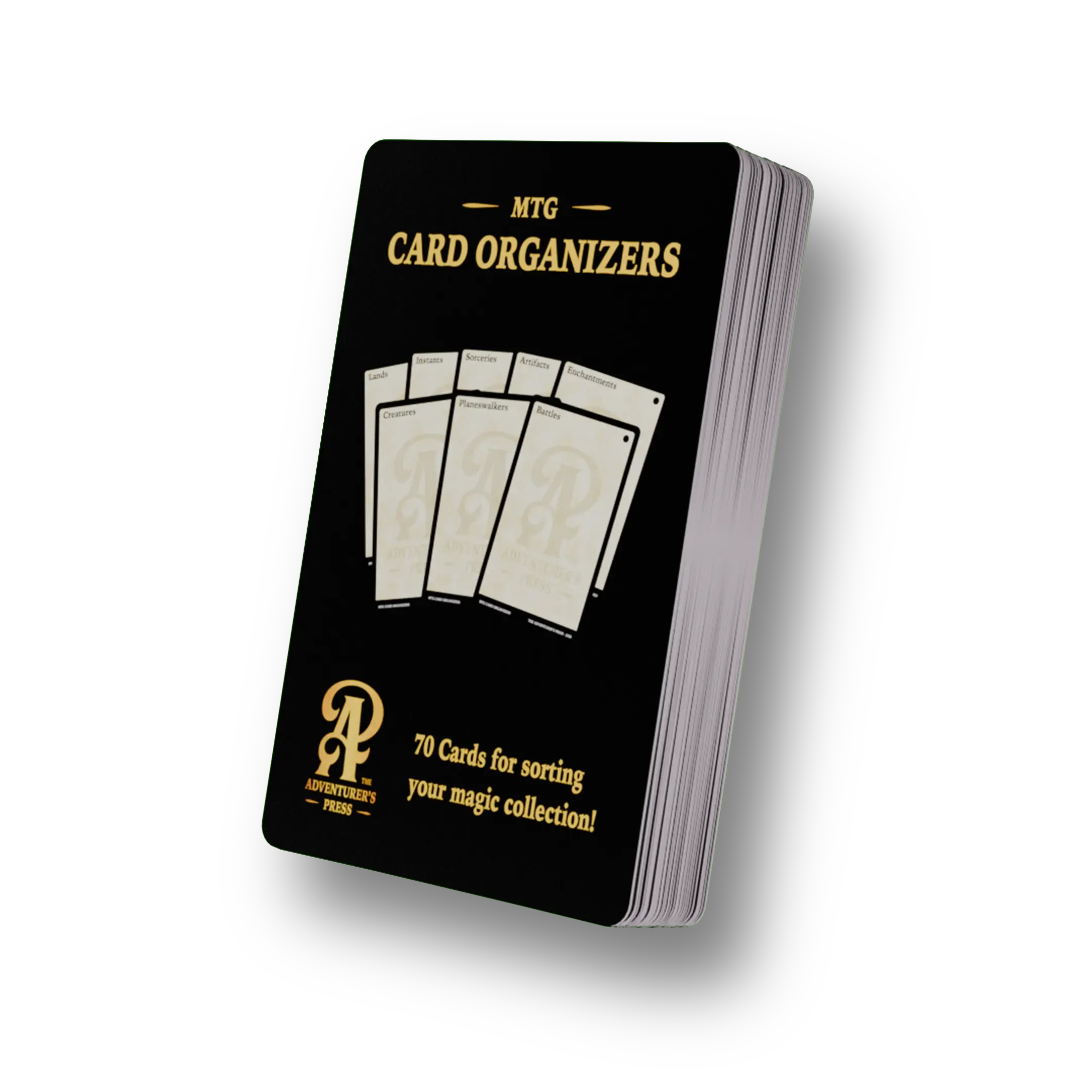 Magic the Gathering Organizer Cards: 70 cards for organizing magic the gathering trading collections