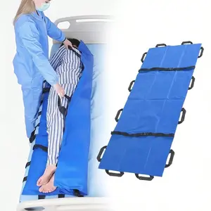 70.27" X 27.56" Positioning Bed Pad With Reinforced Handles, Slide Sheets For Moving & Lifting Patients, Lengthen Move Free Transfer Blanket, For Caregiver, Family Aid, Bedridden, Elderly