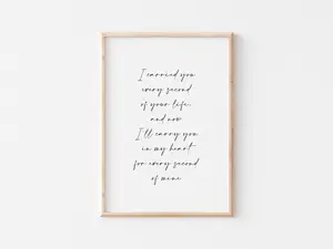 Miscarriage Print Loss Of Baby Miscarriage Keepsake Infant Loss Miscarriage Memorial Stillbirth Baby Loss Miscarriage Quote Miscarriage Gift Poster No Frame 