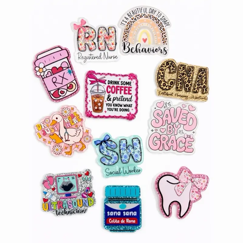 Badge Reel Interchangeable Topper