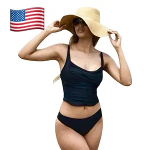 Women's Crop Top - Corset Style, Súper Sexy, All Occasions, Summer, Beach - Made in USA - 80% Polyester & 20% Spandex - Fit