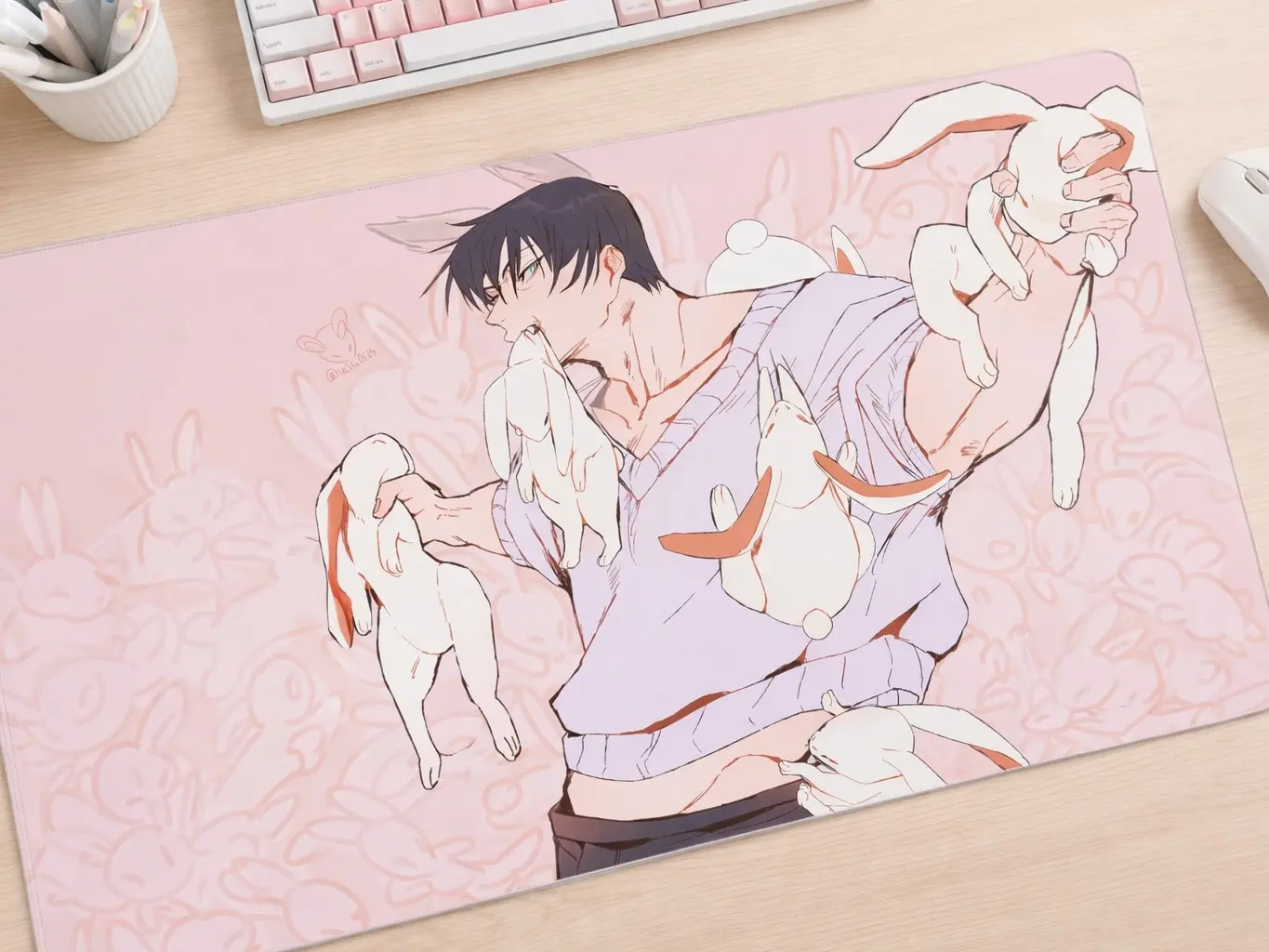 Toji Fushiguro Desk Mat, Mouse Pad, Jujutsu Kaisen Anime Mat, Gaming Desk Accessory, Anime Lover Gift