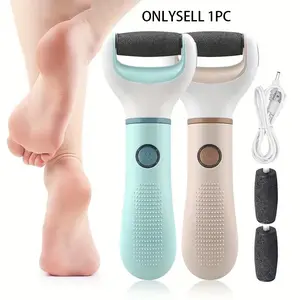 Essy Electric Foot Callus Remover Foot File Electric Callus Remover for Feet Electric Foot Filer Dead Skin Remover for Feet Callous Remover Tool Electric Pedicure Smooth Compact Electric Foot File Kit