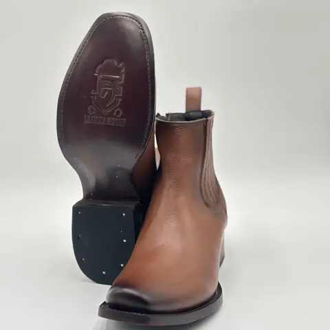 Botin Dubai Con Cierre Miel
