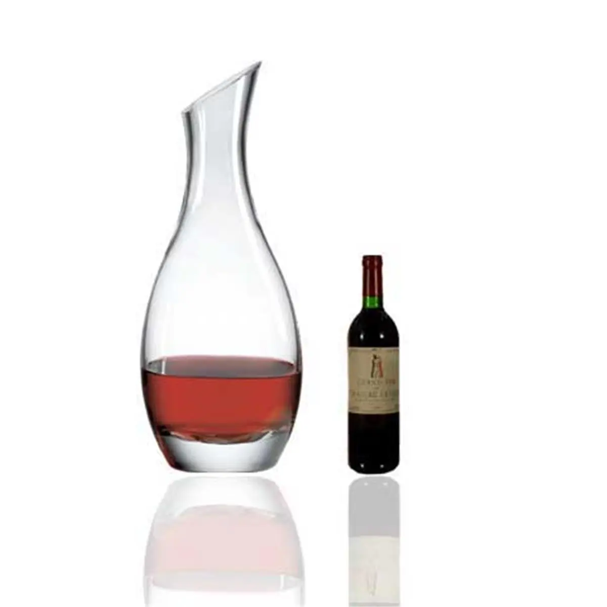 Ravenscroft Crystal Cristoff Salmanazar Decanter - Handcrafted, 330oz, Lead-Free, 10 in Width Bar Utensil That Oxygenates for Wine Lovers