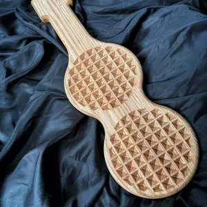 BDSM Paddle Double Waffle Iron Spanking Paddle