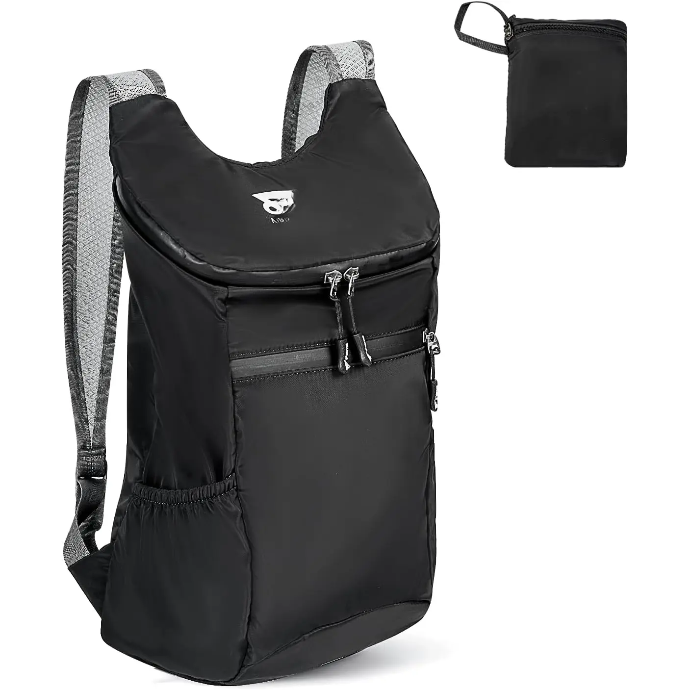 12L/20L Hiking Backpack, Waterproof Packable Travel Daypack-Lightweight  Pack Outdoor Foldable Rucksack (12L)