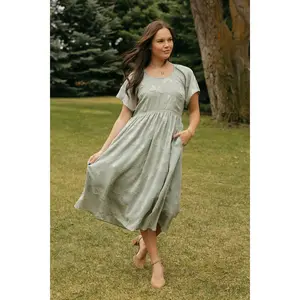 Beatrice Dress-Sage