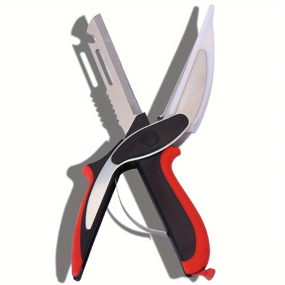 Vegetable Scissors, Kitchen Food Cutter, Meat Scissors, Quick Vegetable Slicer, Kitchen Chopping Scissors for Home Use, Kitchen Shears