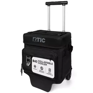 RTIC Outdoors 40 Cans/ 35qt Everyday Wheeled Cooler - Black