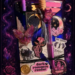 Luxe Dark & Vintage Bundle, Blind Date With A Book, Book Lover Gift Bundle Party Gift Deluxe Gift Box