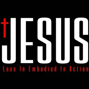 JESUS LOVES DTF TRANSFER FOR T-SHIRTS - Love In Embodied In Action Design