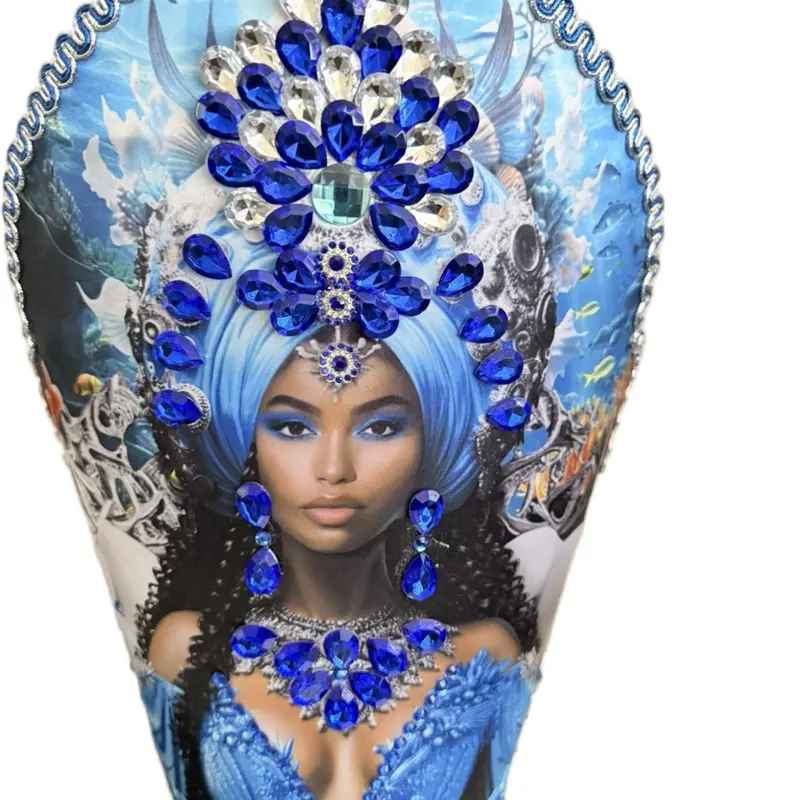 Crown for Orishas, Religious Devotional Accessory for Spiritual Rituals
