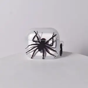 For AirPods 4 Case 3D Large Spider Pattern Case For Apple AirPods 1/2 3 4 Generation And  AirPods Pro Pro2 Pro3 Earphones Case Protective Cover
