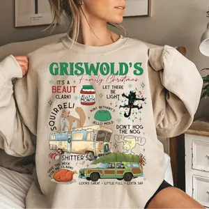Griswold Christmas Sweatshirt, Griswold Co Sweater, Christmas Tree Farm Shirt, Family Vacation Match, National Lampoon's Christmas Vacation