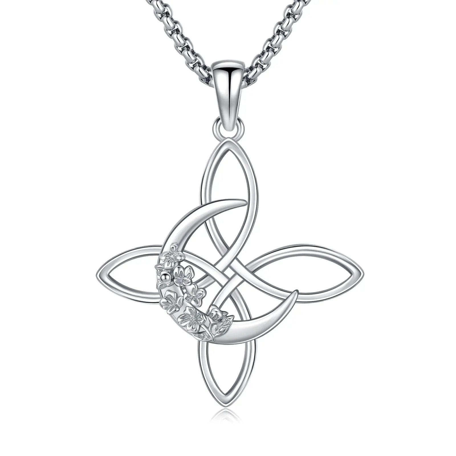 Jasmine Witches Knot Necklace