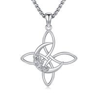 Jasmine Witches Knot Necklace