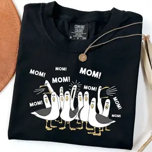 Seagulls Mom Shirt, Finding Nemo Inspired, Mama Sweatshirt, Mother's Day Gift, Magical Kingdom Mother's Day T Shirt, Funny Mine Mine Mine Quote, Relatable Mom Life, Chaos Coordinator, Family Vacation Outfit, Retro Comfort Colors Mom Tee, 2026 Gift