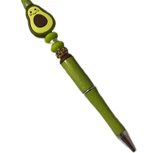 Avocado Silicone Bead Pen - Office Stationery and Supplies Accessories