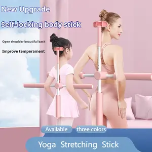 One piece Yoga Posture Stick- Back & Shoulder Opener, Body Alignment Bar | Fitness Aid for Better Posture & Sculpted Back