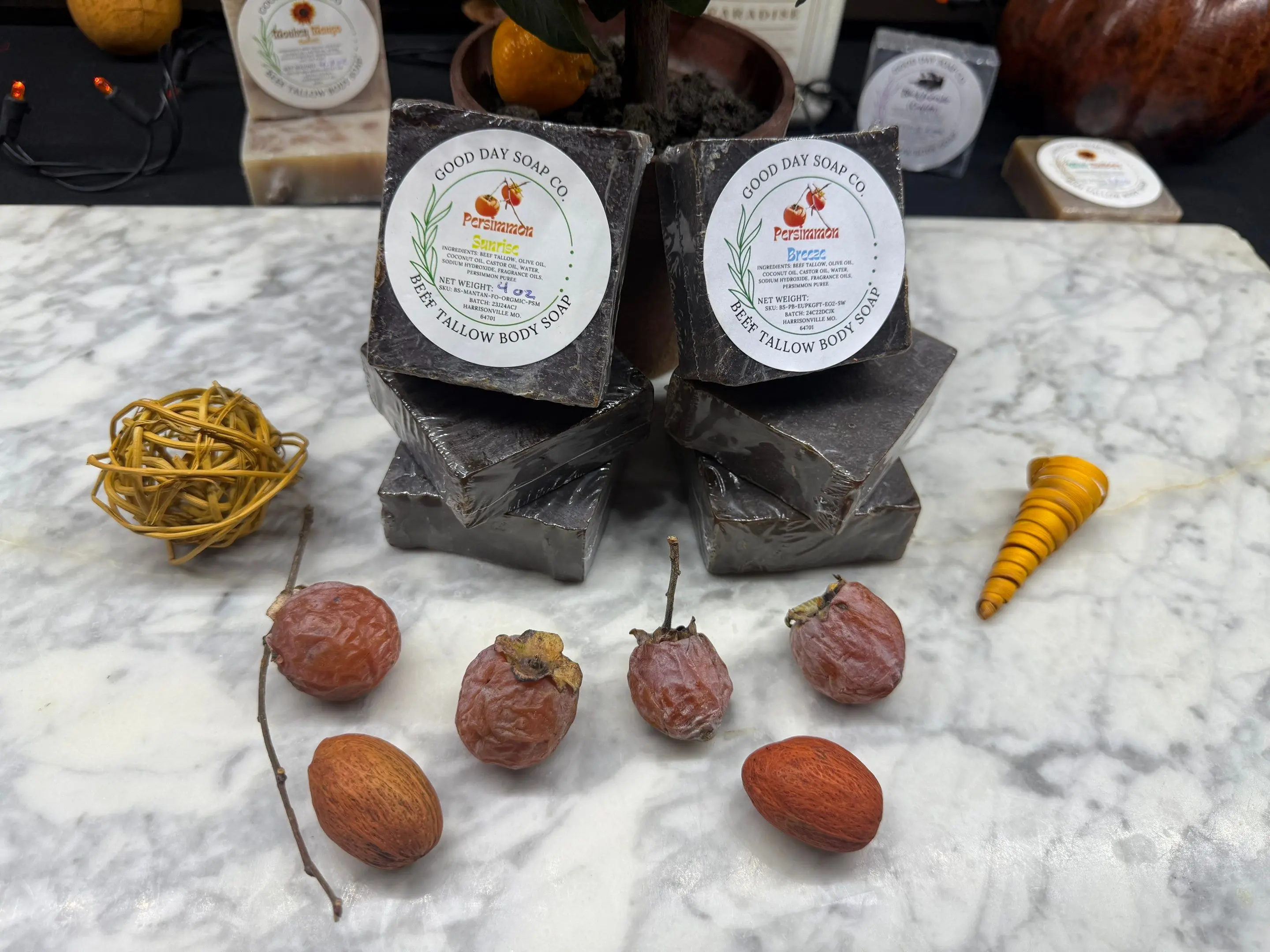 Tallow-Persimmon Breeze Soap