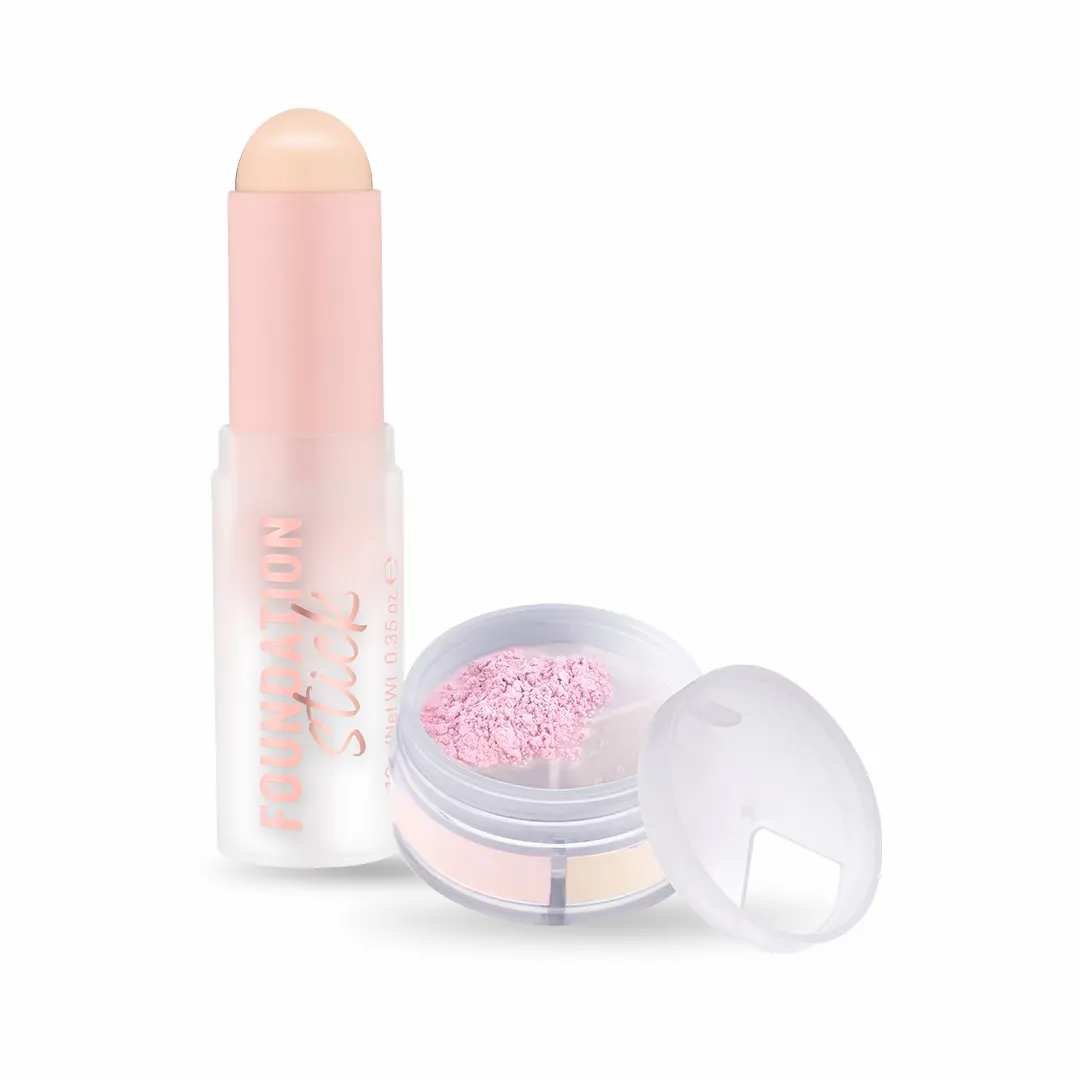Foundation Stick Shade 70 and Powder Trio