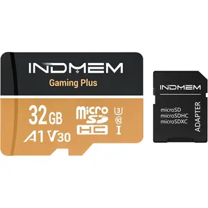 SD Card 32GB  Performance (90MB/s Read, 25MB/s Write), Compatible with DSLR, Drone, Action Camera & Portable Devices(1 microSD Card +1 Adapter)