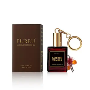 PUREU Pheromones Perfumes for Women Roll On Long Lasting Pheromone Perfume for Woman, Vanilla Perfume Essential Oil Fragrance Eau De Parfum,0.34 Fl Oz/10ml, Made in USA