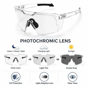 UV400 Unisex Oversize Frame Aviator Safety Sunglasses -Men's Accessories, Mens Gifts, Ideal for Cycling,Driving