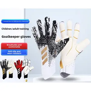 Falcon football goalkeeper gloves thickened non-slip latex wear-resistant goalkeeper finger youth goalkeeper gloves