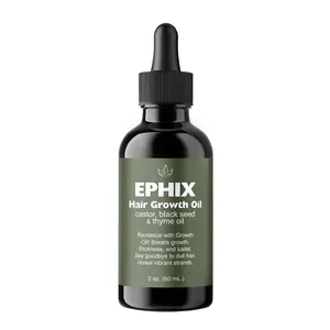 Ephix Hair Growth Oil - All Natural - Vegan & Organic Formula - 60ml - Daily Haircare Lavender Comfort