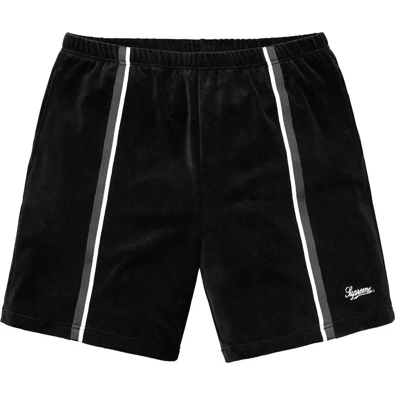 Supreme Velour Warm Up Short Black (men) by StockX