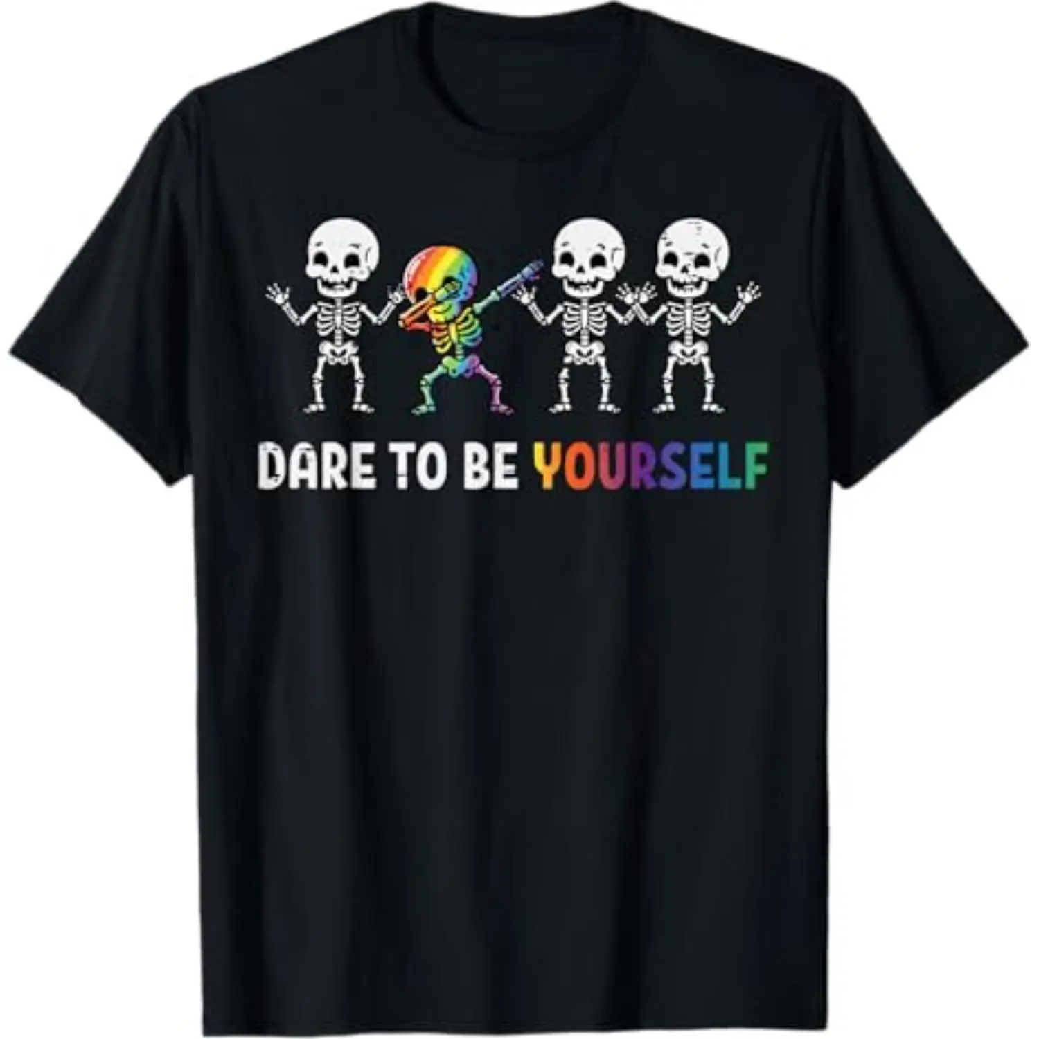 Express Your True Colors Rainbow Pride Shirt Tee for Men Women Short Sleeve Casual
