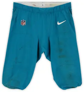 Travon Walker Jacksonville Jaguars Game-Used #44 Teal Pants vs. Tennessee Titans on December 11, 2022 - Fanatics Authentic Certified